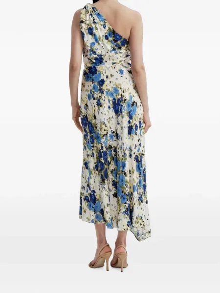 Rochie maxi A.l.c. cu model floral cu imagine cu un umăr gol