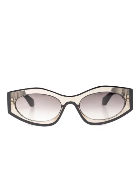 Ochelari de soare Alaia Eyewear cu imprimeu geometric negru