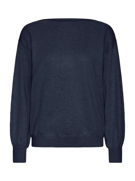 ICHI Pulover IHLULS închis albastru