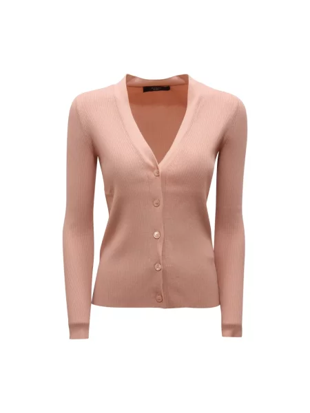 Kardigan Max Mara różowy