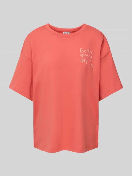 T-shirt o kroju oversized z wyhaftowanym napisem Jake*s Studio Woman