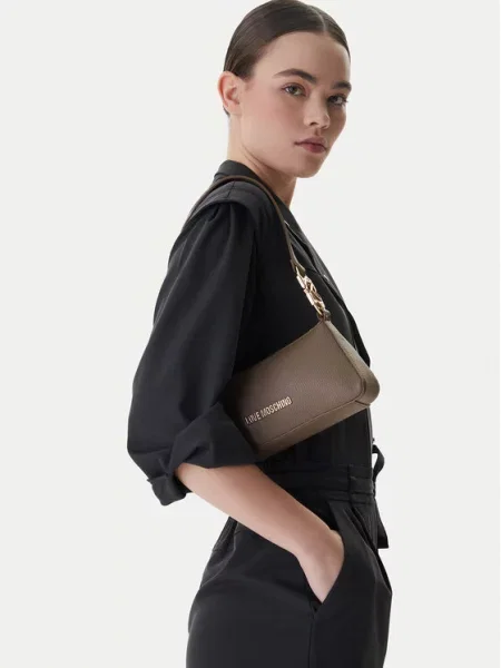 Torebka LOVE MOSCHINO brązowa