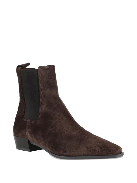 Botine Copenhagen Studios din piele de căprioară maro