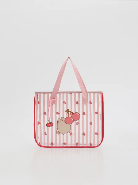 Dětska shopper kabelka Reserved růžová