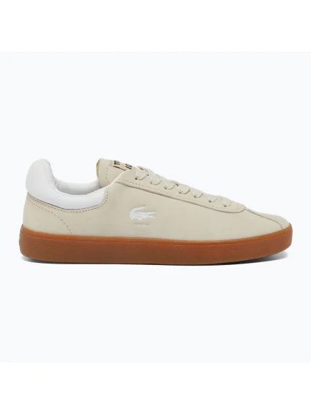 Semišové tenisky Lacoste BASESHOT béžová
