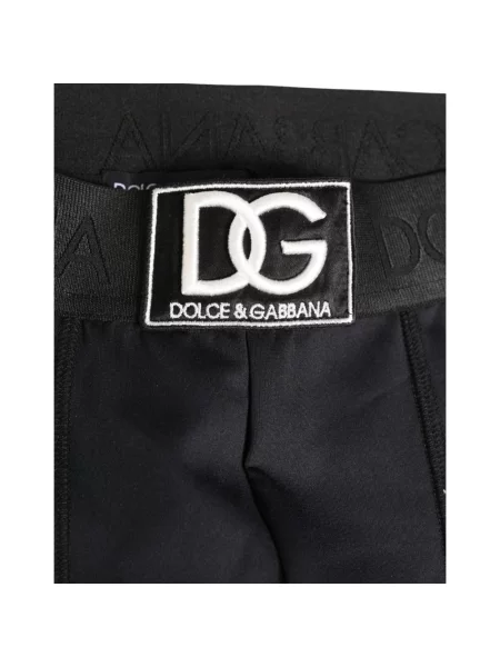 Majtki Dolce And Gabbana z nadrukiem niebieskie