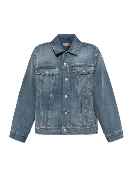 Kurtka jeansowa Mm6 Maison Margiela niebieska
