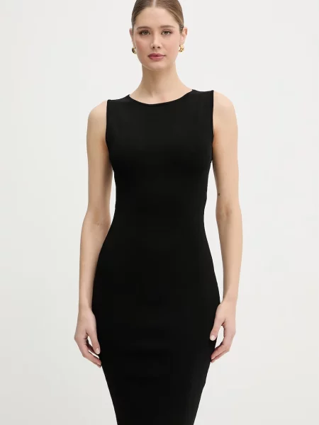 Marciano by Guess sukienka bodycon z wiskozą CONCHA czarna