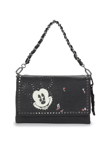 Crossbody torbica Desigual črna