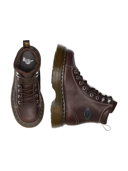 Кожаные ботинки Dr. Martens коричневые