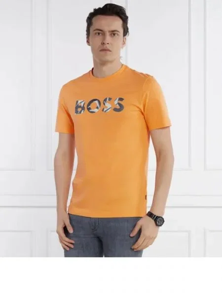 BOSS BLACK Póló Thompson fekete