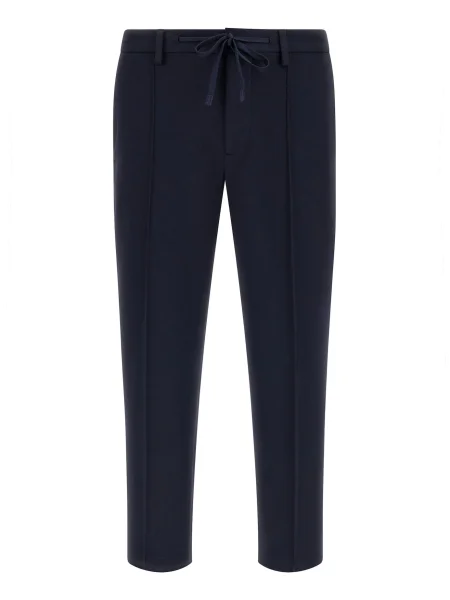 Boggi Milano Pantaloni eleganți B Jersey bleumarin