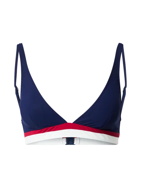 Banana Moon Sutien costum de baie albastru marin / roșu alb