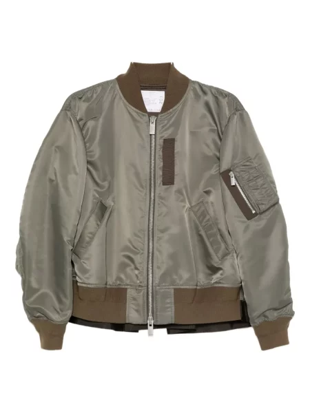 Kurtka bomber Sacai zielony