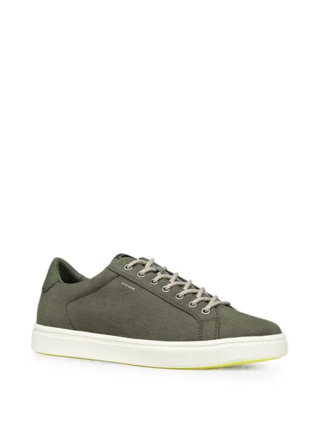Fűzős csipkés sneaker Geox zöld
