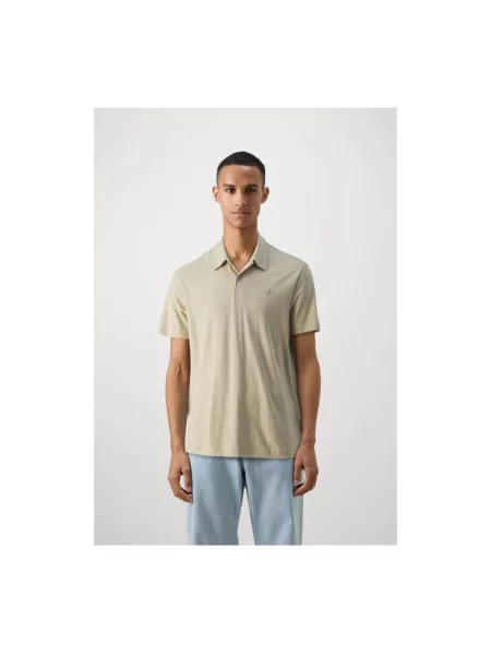 Koszulka polo Guess beżowa