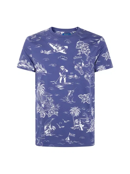 Koszulka polo Polo Ralph Lauren niebieska