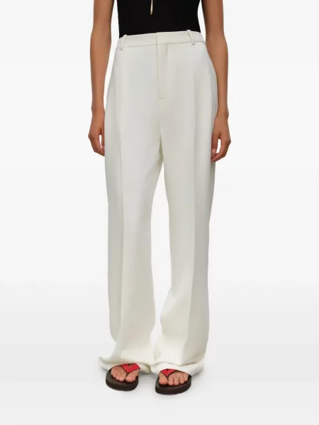 Pantaloni Ely Ely alb