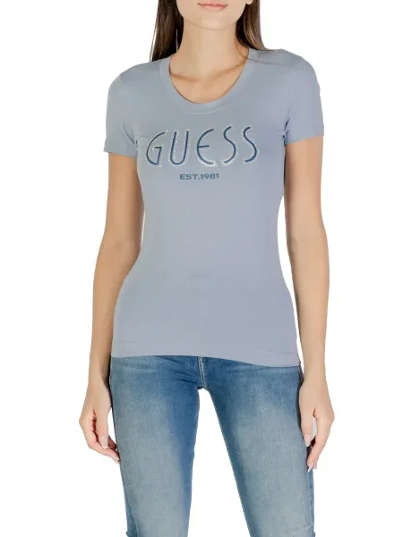 Guess Tricou albastru