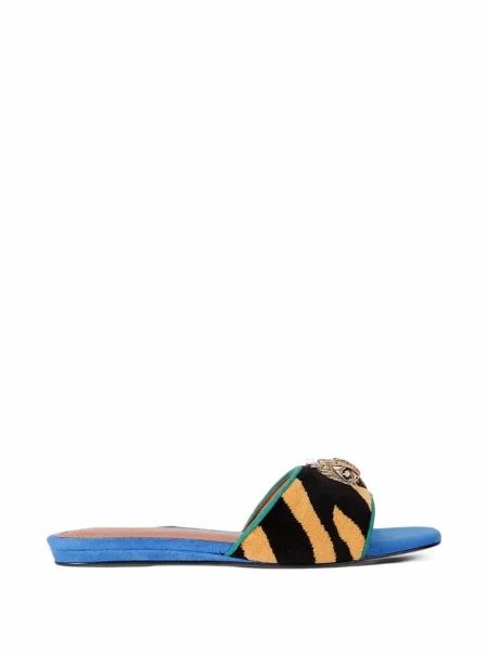 Sandale Kurt Geiger London fără toc negru