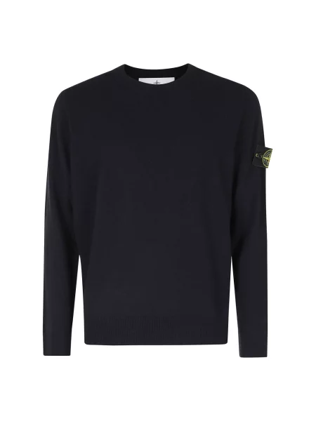 Sweter Stone Island z kamieniami niebieski