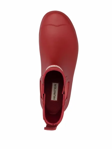 Botine chelsea Hunter roșu