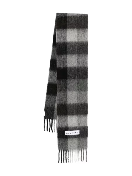 Šal Acne Studios crna