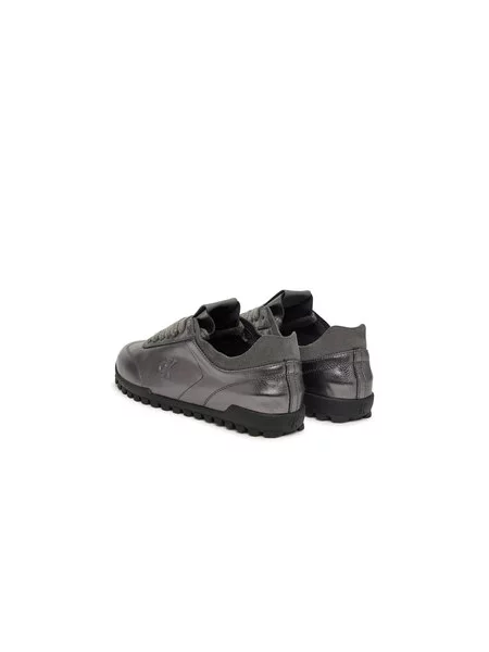Sneakersy Calvin Klein Low Profile Sneaker Met sivá