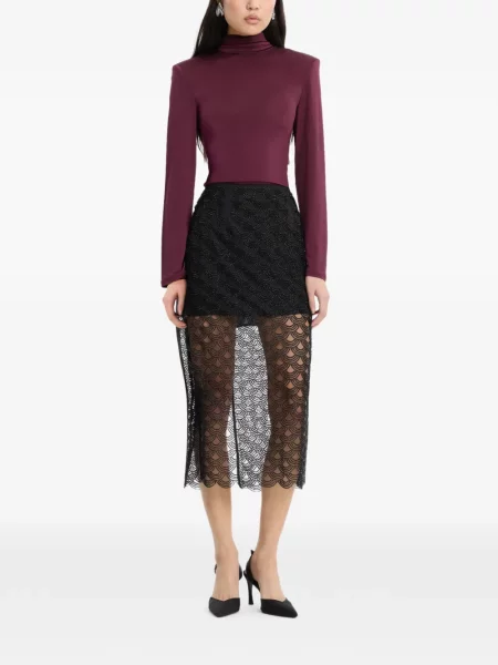 Lung bluză Rotate Birger Christensen violet