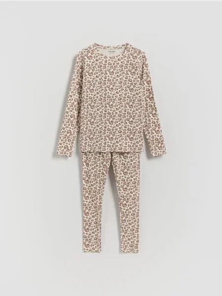 Reserved Pijama din două piese crem