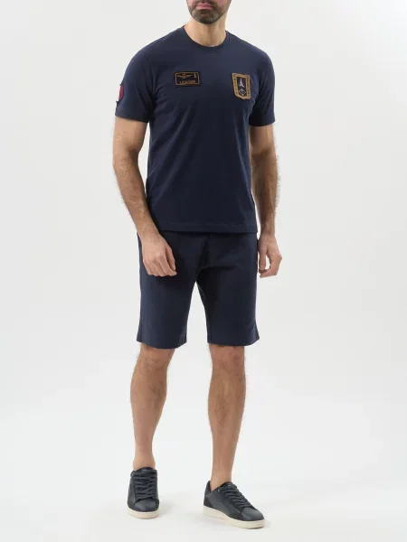 Футболка Aeronautica Militare синяя
