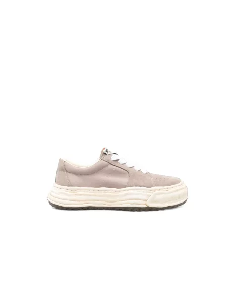 Sneakersy Mihara Yasuhiro zamszowe beżowe