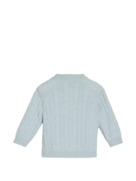 Sweter dziecięcy Brunello Cucinelli niebieski
