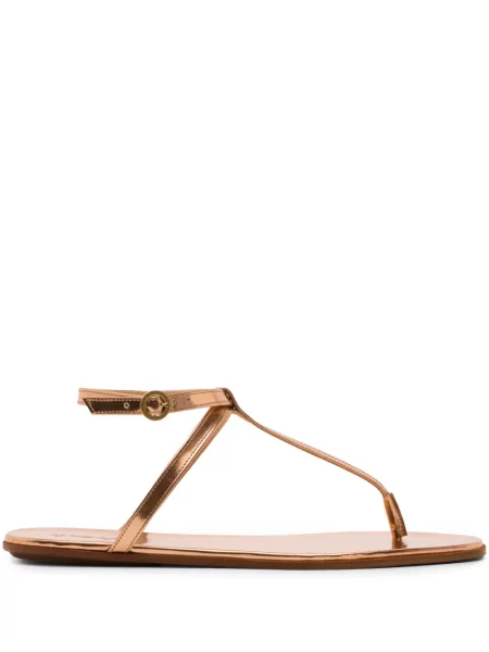 Sandale Marsell din piele auriu