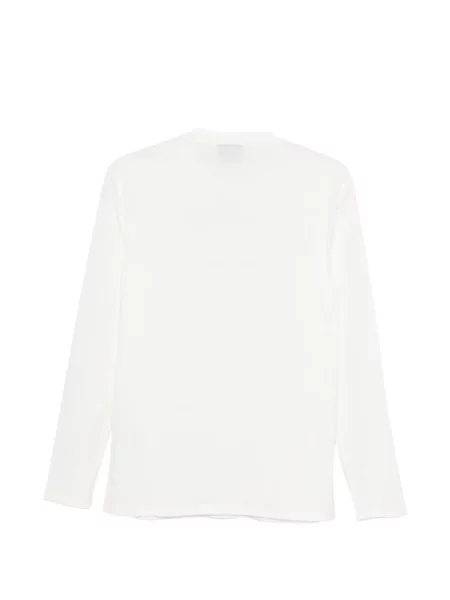 Tricou Emporio Armani lung alb