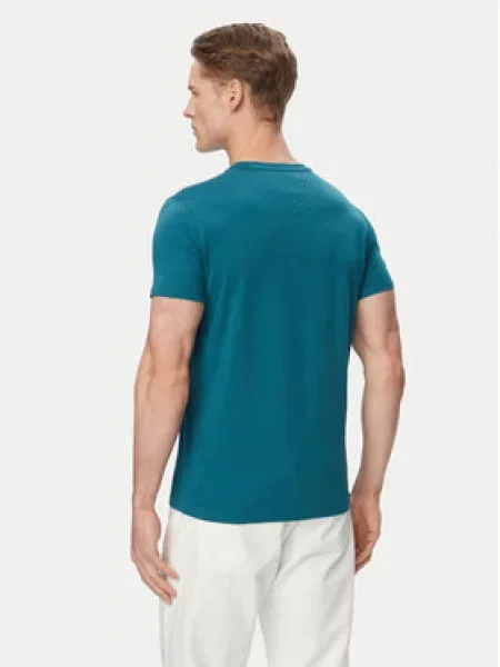 Tommy Jeans Póló Sötétzöld