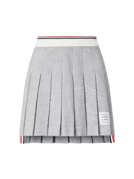 Krótka spódnica Thom Browne szara