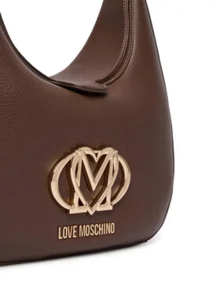 Torbica LOVE MOSCHINO Tamno smeđa