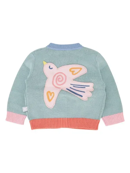 Dětské kardigan Stella Mccartney modrý