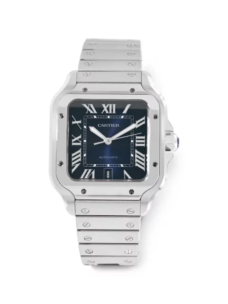 Часовник Cartier синьо
