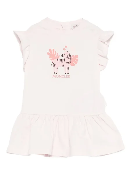 Sukienka dziecięca Moncler Enfant różowa