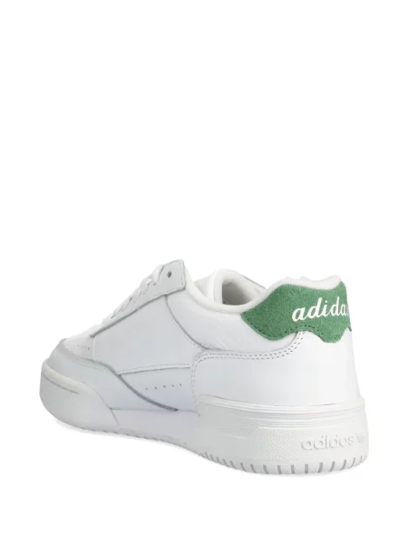 Haftowane spodnie Adidas klasyczne zielone