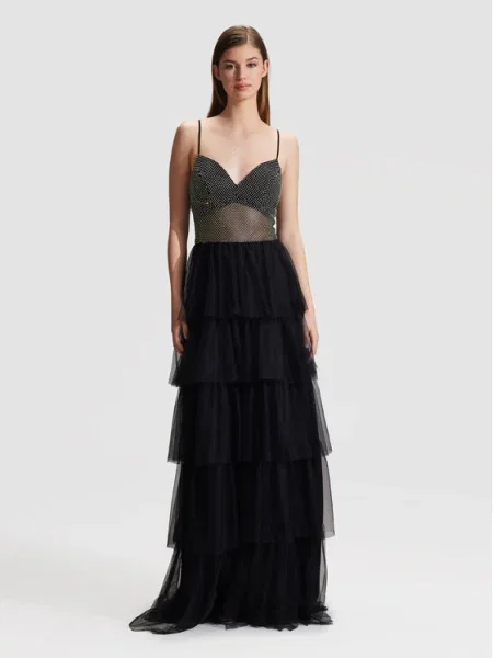 Swing Официална рокля черен