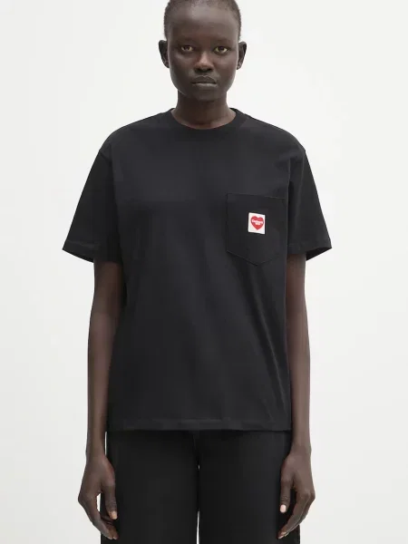 Carhartt WIP tricou din S/S Pocket Heart T-Shirt negru