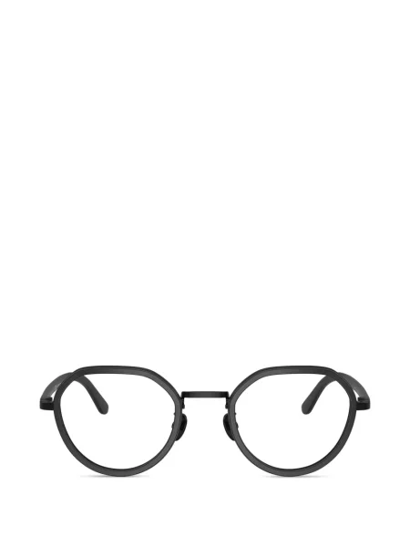 Ochelari de soare rotunzi Giorgio Armani negru