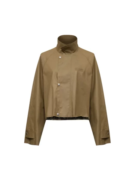 Kurtka Mm6 Maison Margiela zamszowa beżowa