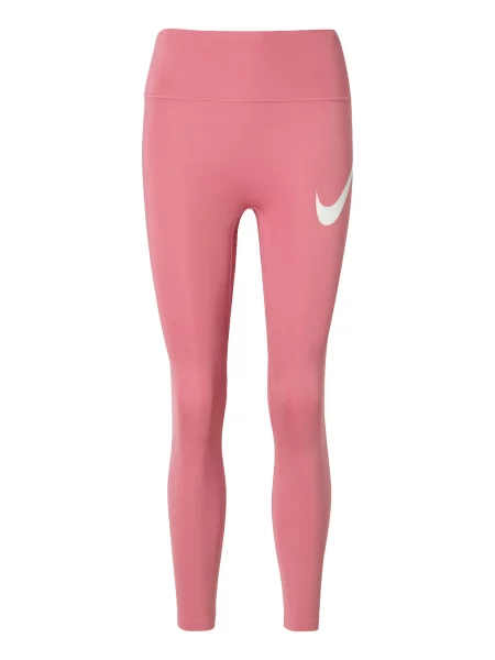 NIKE Pantaloni sport TEMPO roz deschis alb