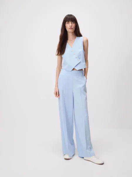 Reserved Костюмний жилет із додаванням блідо-блакитний блакитний