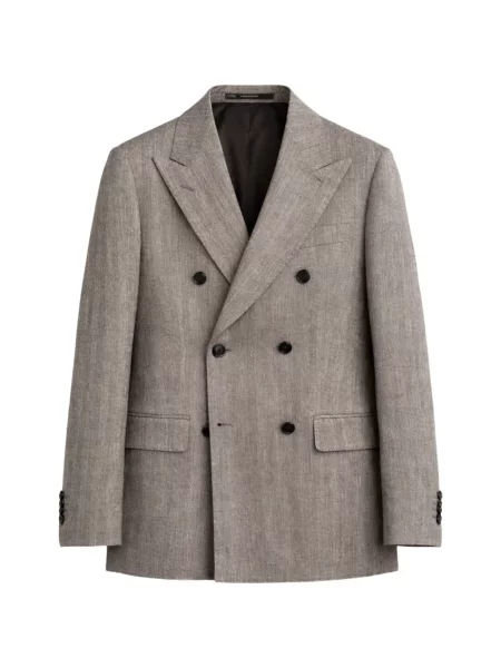 Sacou Tagliatore cu model herringbone
