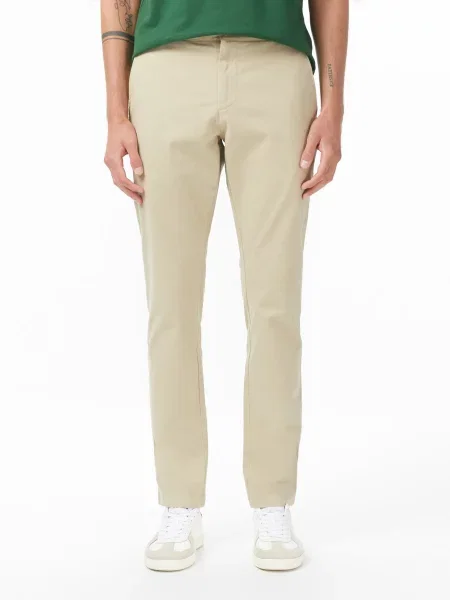 Чиносы Lacoste коричневые